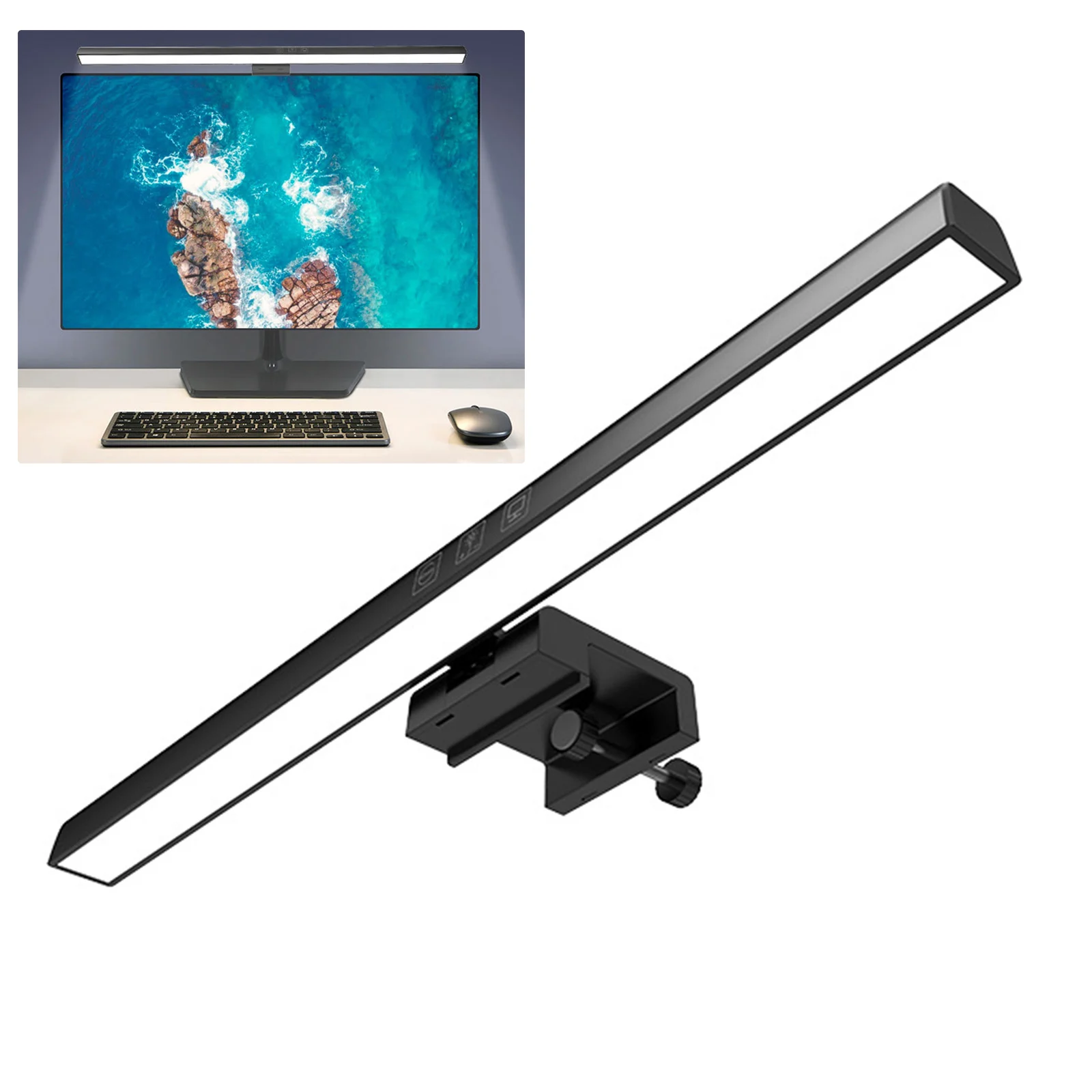Đèn Vô cấp Mờ Đèn LED Để Bàn Cho Màn Hình Máy Tính Thanh Ánh Sáng Màn H - DDB-49