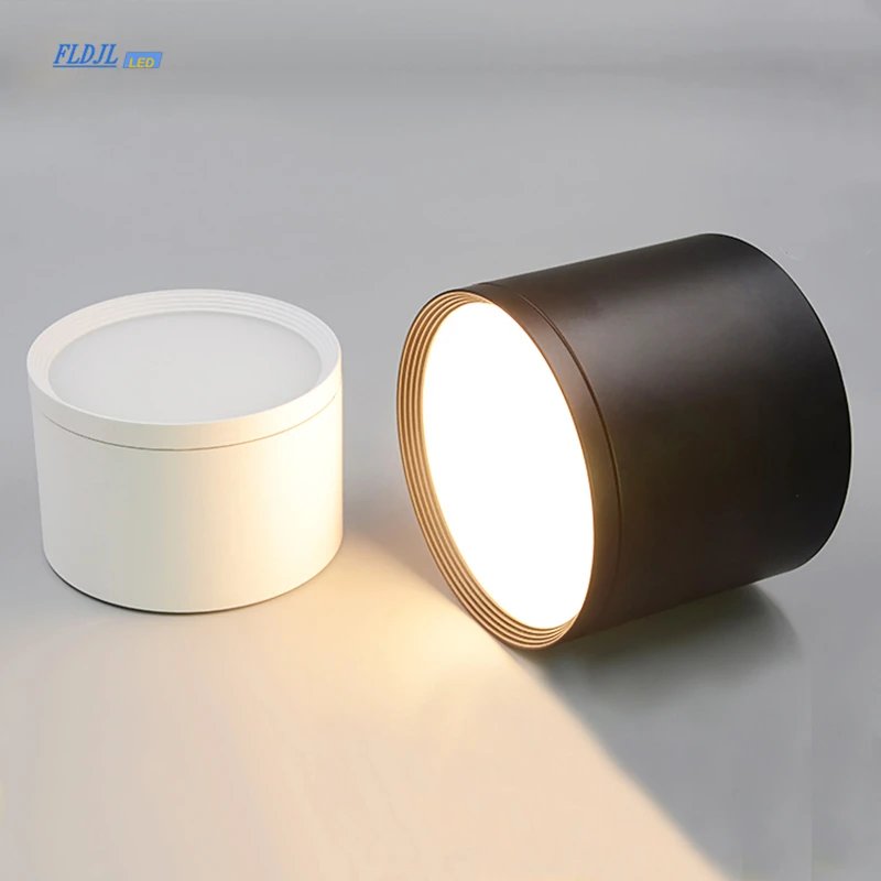 Đèn trần gắn bề mặt SMD5730 5W7W12W18W AC85-265V đèn COB - DTN-470