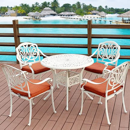 Bàn ghế miễn phí vận chuyển đồ ban công ba ngoài trời bền đẹp, thân thiện môi BGSV_1578