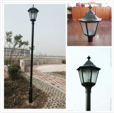 Đèn 2,6m / 3m ánh sáng sân vườn ánh sáng sân vườn cột Đèn trụ ngoài tr - DNT-554