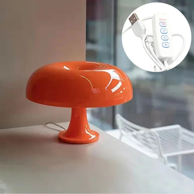 Đèn USB 5V Ý Thiết Kế LED Đèn Bàn Hình Nấm Cho Phòng Ngủ Khách Sạn Đầu - DDB-192