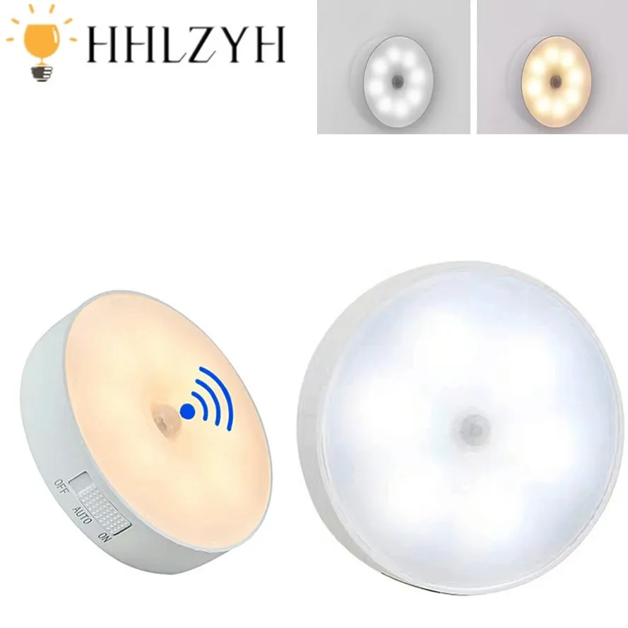 Đèn Ngủ USB Cảm Biến Chuyển Động Ánh Sáng Đèn LED Có Công - DTN-492