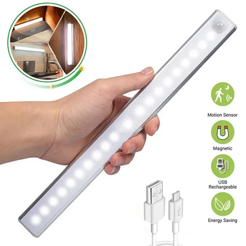 Đèn Ngủ LED Không Dây Cảm Biến Chuyển Động Ánh Sáng Tủ Quần - DTN-383