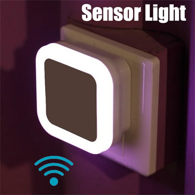 Đèn Ngủ LED Không Dây Cảm Biến Ánh Sáng Chiếu Sáng Mini EU - DTN-501