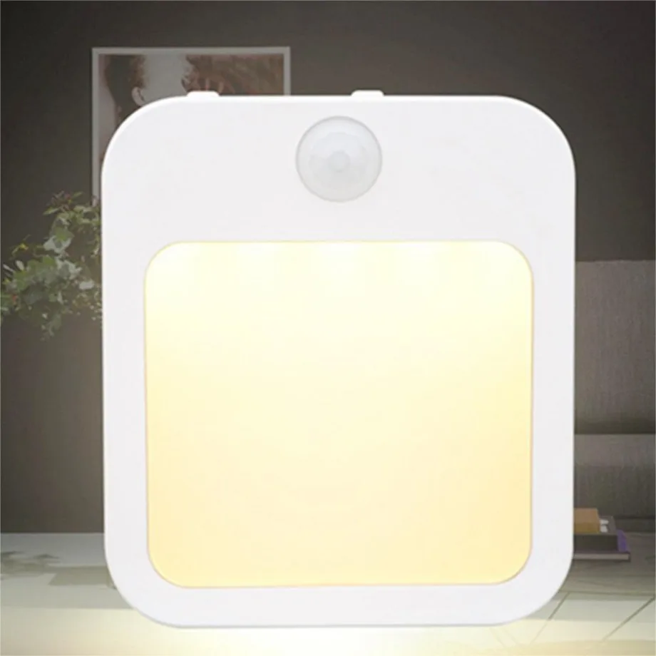 Đèn YzzKoo Cảm Biến Chuyển Động Đèn Ngủ LED Phích Cắm EU Mờ - DTN-282