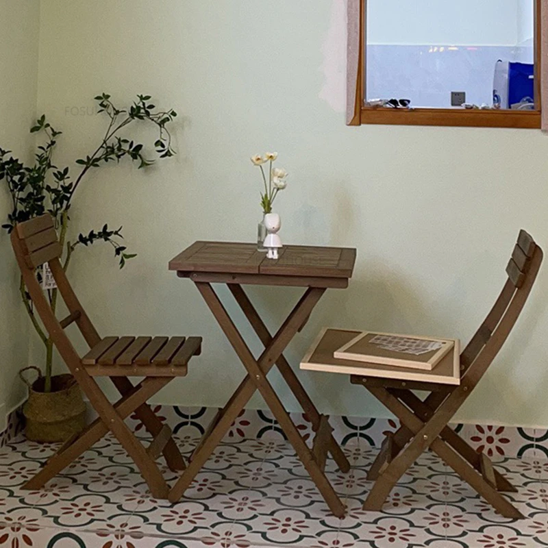 Bộ bàn ghế sân vườn hiện đại gỗ chắc chắn ngoài trời bền đẹp, thân thiện môi  BGSV_56