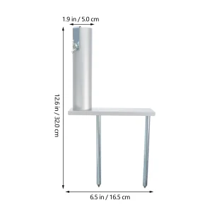 1 Cái Nắng Ô Dù Ngoài Trời Đứng Ngoài Trời Dù Spike Ô Đa Năng Mỏ Neo Nhôm Ô Spike Hiên - Hình 2