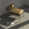 1089 Hỗ trợ Thiền công nghiệp Da Ghế bành Ý Lounge Nội thất Sillas Bắc Âu