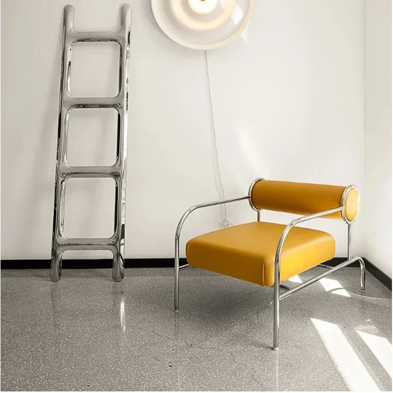 1089 Hỗ trợ Thiền công nghiệp Da Ghế bành Ý Lounge Nội thất Sillas Bắc Âu - Hình 2 1089 Hỗ trợ Thiền công nghiệp Da Ghế bành Ý Lounge Nội thất Sillas Bắc Âu - Hình 2