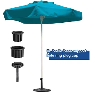 6 Chiếc Dù Đế Đứng Lỗ Vòng Cắm Nắp Và Nắp Trượt Patin Dù Chân Đế Vít Cực Nắp Linh Kiện Thay Thế