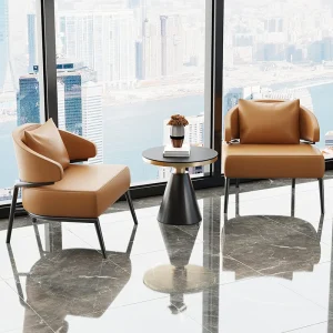 Acent Thiền Ghế Phòng Khách Chống Bẹp Đầu Da Cao Cấp Thiết Kế Ghế Phòng Khách Thiết Kế Hiện Đại Fauteuil Nội Thất Bắc Âu - Hình 2