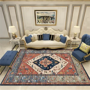 Bắc Âu Dày Và Dễ Chăm Sóc Thảm Phòng Khách Mỹ Thảm Cho Phòng Ngủ Vintage Thảm Đầu Giường Maroc Cloakroom Thảm - Hình 2