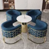 Bắc Âu Ghế Phòng Khách Vải Nhẹ Cao Cấp Đơn Ghế Giải Trí Nội Thất Phòng Khách Đơn Giản Thoải Mái Tựa Lưng Ghế Bành GL