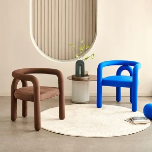 Bắc Âu Ghế Sofa Phòng Khách Vải Giải Trí Ghế Dài Màu Sắc Tùy Chỉnh Hiện Đại Tối Giản Ghế Bành Ghế Thư Giãn Nội Thất Gia Đình