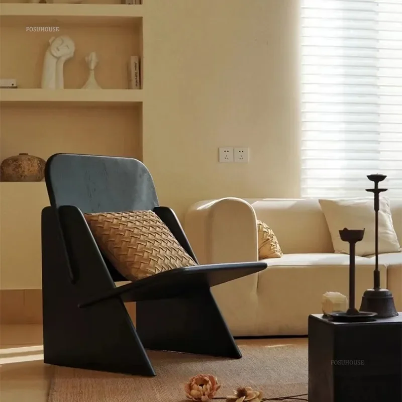 Bắc Âu Gỗ Chắc Chắn Ghế Phòng Khách Phòng Ngủ Nhà Thiết Kế Giải Trí Ghế Bành Wabi-Sabi Nội Thất Gia Đình Tối Giản Ghế Sofa Đơn Y - Hình 2 Bắc Âu Gỗ Chắc Chắn Ghế Phòng Khách Phòng Ngủ Nhà Thiết Kế Giải Trí Ghế Bành Wabi-Sabi Nội Thất Gia Đình Tối Giản Ghế Sofa Đơn Y - Hình 2