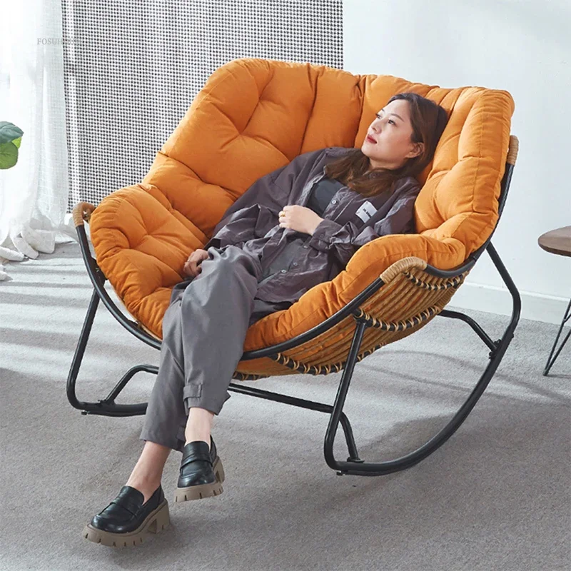 Bắc Âu Mây Ghế Phòng Khách Nhà Sofa Lười Sang Trọng Giải Trí Phòng Ngủ Ghế Salon Nội Thất Hiện Đại Lười Ban Công Hình Hoa Đính Đá - Hình 4 Bắc Âu Mây Ghế Phòng Khách Nhà Sofa Lười Sang Trọng Giải Trí Phòng Ngủ Ghế Salon Nội Thất Hiện Đại Lười Ban Công Hình Hoa Đính Đá - Hình 4