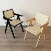 Bắc Âu Mây Ghế Sofa Ban Công Phòng Chờ Hiện Đại Tối Giản Tựa Lưng Chống Bẹp Đầu Gỗ Tro Giải Trí Ghế Phòng Khách Có Tay Vịn