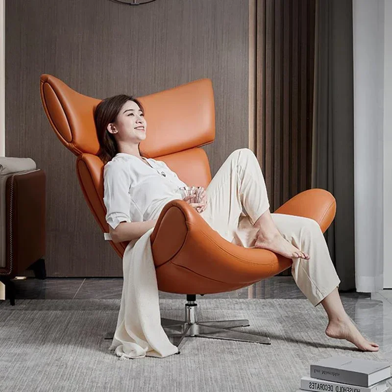 Bắc Âu Ngả Ghế Da Xoay Thiết Kế Di Động Sofa Đơn Bắc Âu Phòng Ngủ Giải Trí Phòng Chờ Chính Hãng Ghế Bành Phòng Khách - Hình 3 Bắc Âu Ngả Ghế Da Xoay Thiết Kế Di Động Sofa Đơn Bắc Âu Phòng Ngủ Giải Trí Phòng Chờ Chính Hãng Ghế Bành Phòng Khách - Hình 3