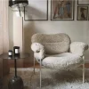 Bắc Âu Nhà Thiết Kế Dép Nỉ Ghế Phòng Khách Ánh Sáng Đơn Giản Sang Trọng Sofa Đơn Ghế Giải Trí Nội Thất Phòng Khách Ban Công Ghế Bành C