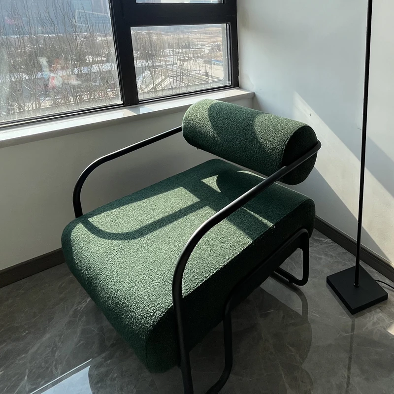 Bắc Âu Nội Thất Phòng Khách Ghế Đơn Nhà Hiện Đại Sofa Lười Sắt Tối Giản Căn Hộ Nhỏ Ban Công Ghế Phòng Khách - Hình 3 Bắc Âu Nội Thất Phòng Khách Ghế Đơn Nhà Hiện Đại Sofa Lười Sắt Tối Giản Căn Hộ Nhỏ Ban Công Ghế Phòng Khách - Hình 3