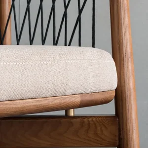 Bắc Âu Óc Chó Ghế Bành Phòng Khách Hiện Đại Đơn Giản Ghế Giải Trí Dây Sofa Đơn Ghế Di Động Vintage Trang Điểm Nội Thất Thiết Kế - Hình 4