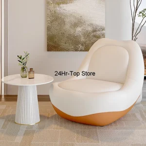 Bắc Âu Phòng Ngủ Ghế Phòng Khách Thiết Kế Hiện Đại Đơn Chống Bẹp Đầu Ghế Sofa Cao Cấp Meubles De Salon Nội Thất Gia Đình Decoraction - Hình 2
