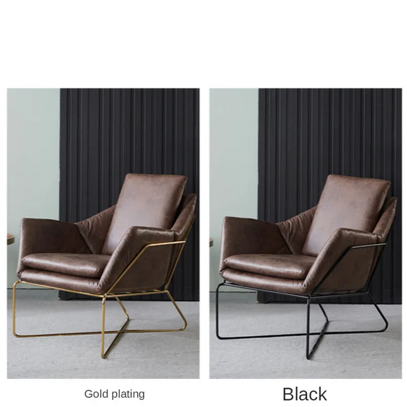 Bắc Âu sắt đơn ghế sofa lười lưới đỏ phòng khách giải trí sofa tiếp tân đàm phán ban công ghế tiếp tân khách sạn cà phê s - Hình 3 Bắc Âu sắt đơn ghế sofa lười lưới đỏ phòng khách giải trí sofa tiếp tân đàm phán ban công ghế tiếp tân khách sạn cà phê s - Hình 3