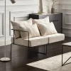 Bắc Âu Sắt Ghế Phòng Khách Ban Công Ghế Sofa Đơn Tối Giản Thiết Kế Sofa Lười Nội Thất Phòng Khách Giải Trí Ghế Bành
