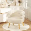 Bắc Âu Thịt Cừu Nhung Ghế Phòng Khách Phòng Ngủ Ghế Trang Điểm Nội Thất Phòng Khách Tựa Lưng Giải Trí Đơn Sofa Lười Ghế B