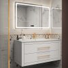 Bắc Âu thông minh tủ phòng tắm kết hợp ánh sáng sang trọng hiện đại tối giản phòng tắm phòng tắm bồn rửa mặt hồ bơi bồn rửa tay tủ