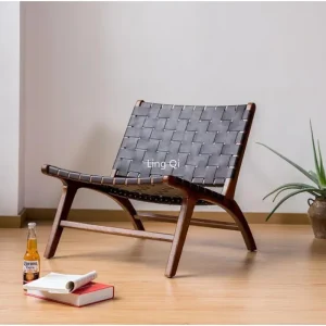 Bắc Âu Vườn Ghế Phòng Khách Phòng Chờ Bãi Biển Vintage Đơn Ghế Ăn Gỗ Ban Công Chaise De Salon Trang Trí Nội Thất - Hình 3