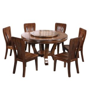 Bàn ăn bằng gỗ cao cấp nhập khẩu. - Hình 4