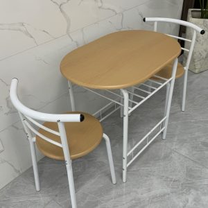 Bàn ăn chung cư nhỏ 1 Bàn 2 ghế cho thuê nhà ban công chung cư đơn giản hiện đại mini Bàn nhỏ 2 người