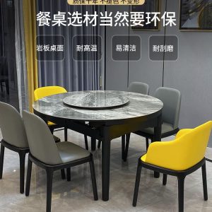 Bàn ăn hiện đại nhập khẩu, bàn ăn gấp tiết kiệm diện tích. - Hình 3