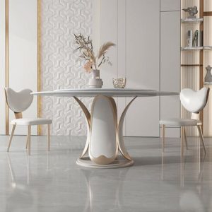 Bàn ăn hình trái tim nhập khẩu. - Hình 2