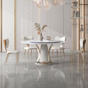 Bàn ăn hình trái tim nhập khẩu. - Hình 3