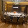 Bàn Ăn khách sạn bàn tròn lớn 15 người 20 người bàn ăn xoay tự động nhà hàng khách sạn khách sạn bàn ăn thủ công bàn tròn lớn