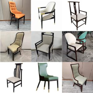 Bàn ăn Khách sạn bàn tròn lớn với bàn xoay điện 15 người 20 người hộp biệt thự doanh nhân bàn tròn lớn tấm đá bàn ăn và ghế - Hình 4