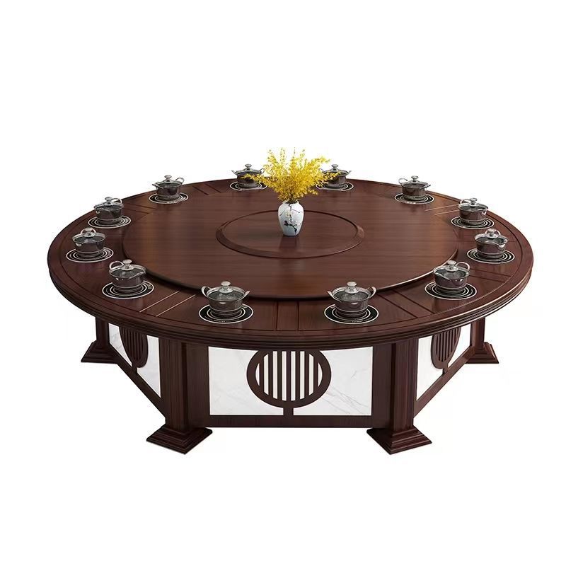 Bàn Ăn Khách sạn điện một người một nồi bàn lẩu bếp từ tích hợp bàn ăn lẩu nhỏ bàn tròn lớn 15 người 20 doanh nhân - Hình 4 Bàn Ăn Khách sạn điện một người một nồi bàn lẩu bếp từ tích hợp bàn ăn lẩu nhỏ bàn tròn lớn 15 người 20 doanh nhân - Hình 4