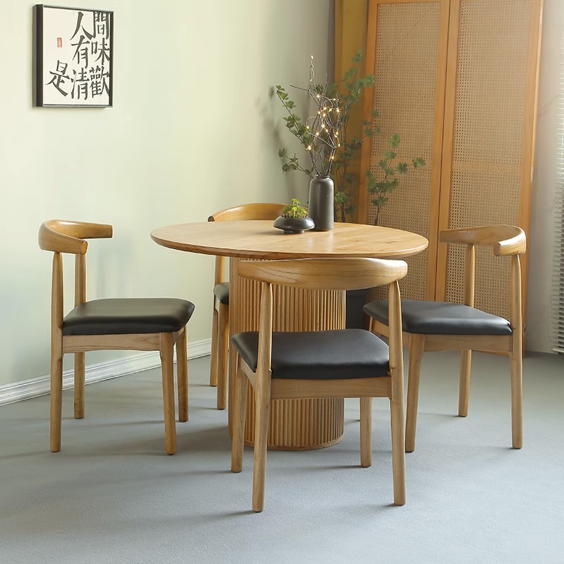 Bàn ăn kiểu khúc gỗ gia đình Bàn tròn phong cách wabi sabi Bàn ghế gỗ cứng bảng đá Bàn tròn giải trí quán cà phê Bàn đàm phán - Hình 2 Bàn ăn kiểu khúc gỗ gia đình Bàn tròn phong cách wabi sabi Bàn ghế gỗ cứng bảng đá Bàn tròn giải trí quán cà phê Bàn đàm phán - Hình 2