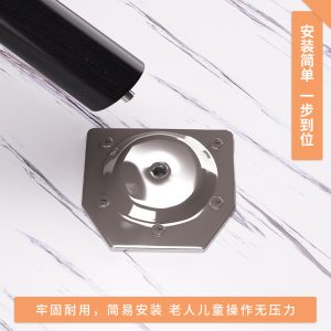 Bàn ăn nhà gia đình đơn giản cho thuê phòng bàn hình chữ nhật đơn giản thương mại bàn ăn nhỏ kết hợp bàn ăn và ghế - Hình 3