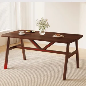 Bàn ăn Nhà hàng Khách sạn Bàn ăn Hội nghị Nhà bếp Thiết kế bằng gỗ Bàn ăn Cà phê hiện đại Mesa Comedor Nội thất gia đình YN50DT - Hình 3