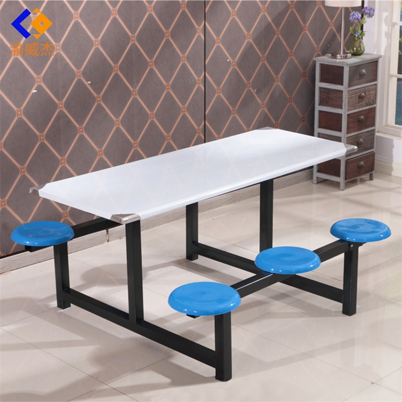 Bàn ăn Nhân viên trường học sinh viên căng tin bàn ghế ăn 4 người 6 người 8 người bàn ăn liền bàn ghế ăn nhanh inox - Hình 2 Bàn ăn Nhân viên trường học sinh viên căng tin bàn ghế ăn 4 người 6 người 8 người bàn ăn liền bàn ghế ăn nhanh inox - Hình 2