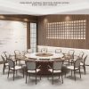 Bàn ăn nhập khẩu - sự tinh tế cho không gian ẩm thực cao cấp