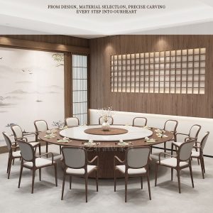 Bàn ăn nhập khẩu - sự tinh tế cho không gian ẩm thực cao cấp
