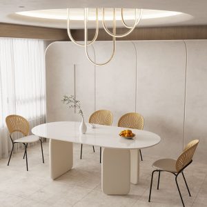Bàn ăn nhập khẩu, thiết kế hiện đại, trẻ chung, sang trọng - Hình 4