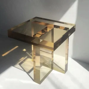 Bàn ăn nhựa acrylic trong suốt – Thiết kế hiện đại, dùng làm bàn ăn hoặc bàn cà phê - Hình 3