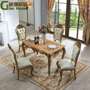 Bàn ăn phong cách Châu Âu nhập khẩu.