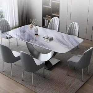 Bàn ăn Sang Trọng Đơn Giản Bàn Ăn Bắc Âu Nhà Bếp Bàn Ăn Phong Cách Hiện Đại Mesas De Comedor Bàn Ghế Sân Vườn Bộ
