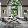 Bàn ăn Sang Trọng Rock Board Ăn Coffe Bàn Ghế Kết Hợp Hiện Đại Hình Chữ Nhật Đơn Giản Mesa De Centro Salon Nội Thất Khách Sạn